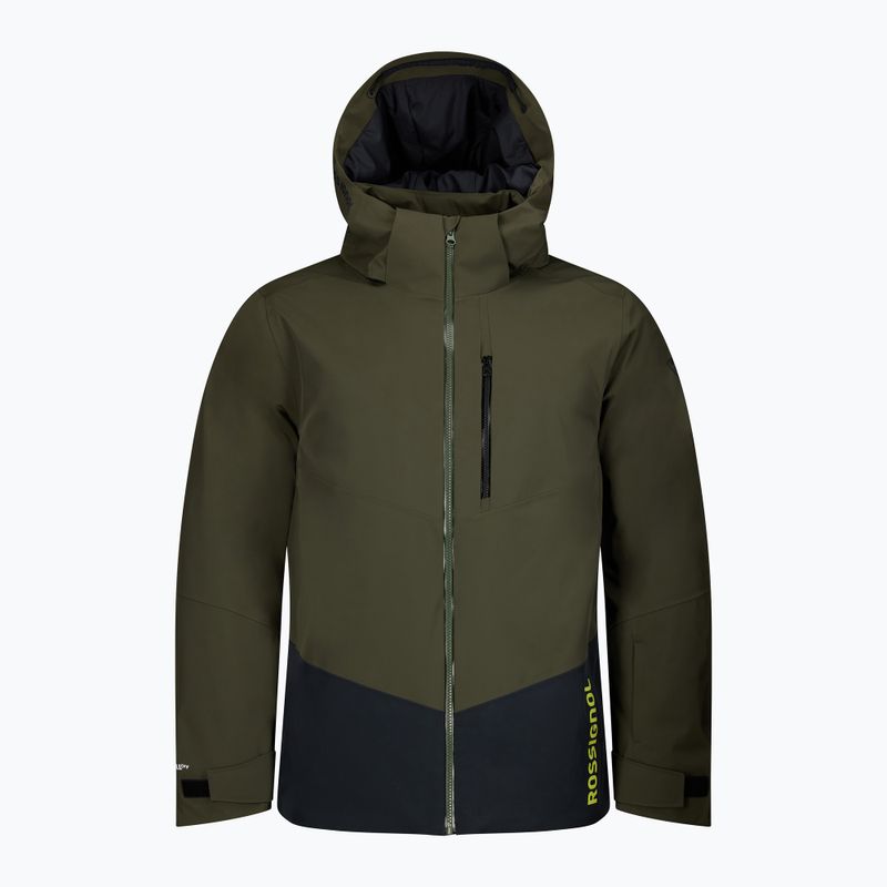 Giacca da sci da uomo Rossignol 4WS Blackside Insulated olive shadow/black 17