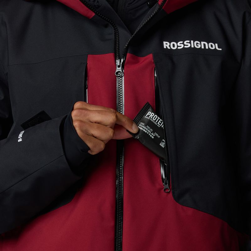Giacca da sci da uomo Rossignol Velika Insulated tibetan red/black 7