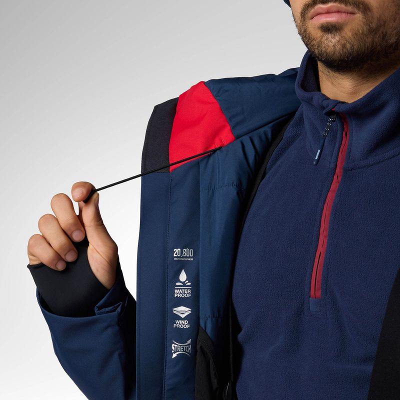 Giacca da sci da uomo Rossignol Velika Insulated sports red/dark navy 13