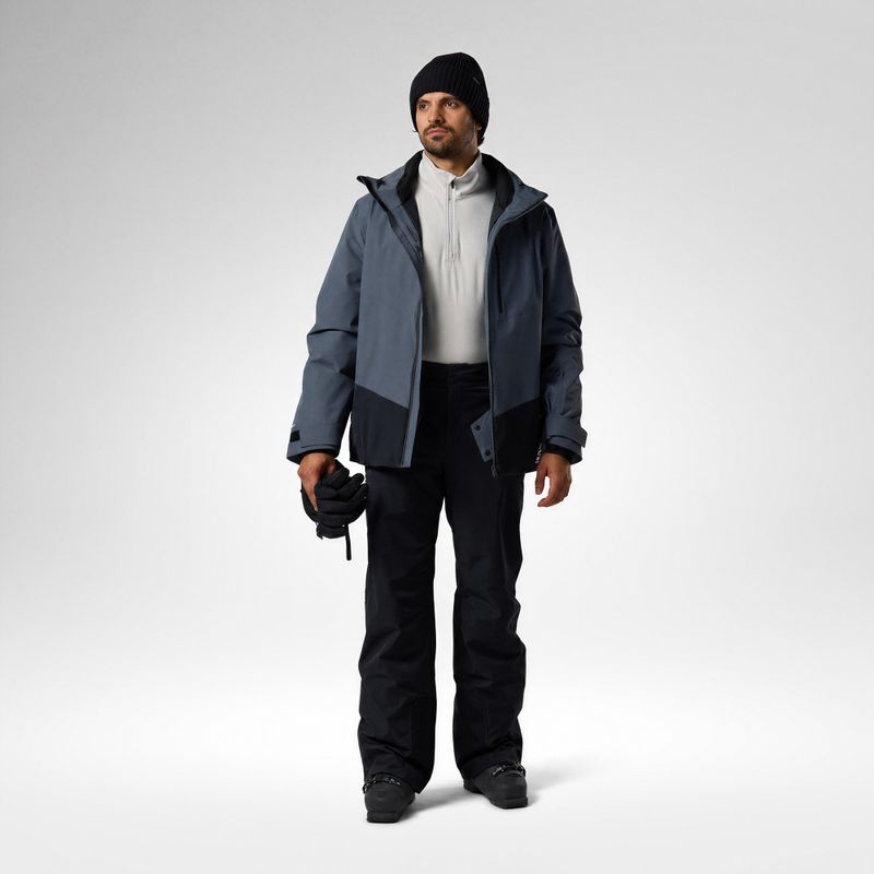 Pantaloni da sci da uomo Rossignol 4WS Blackside Insulated black 2