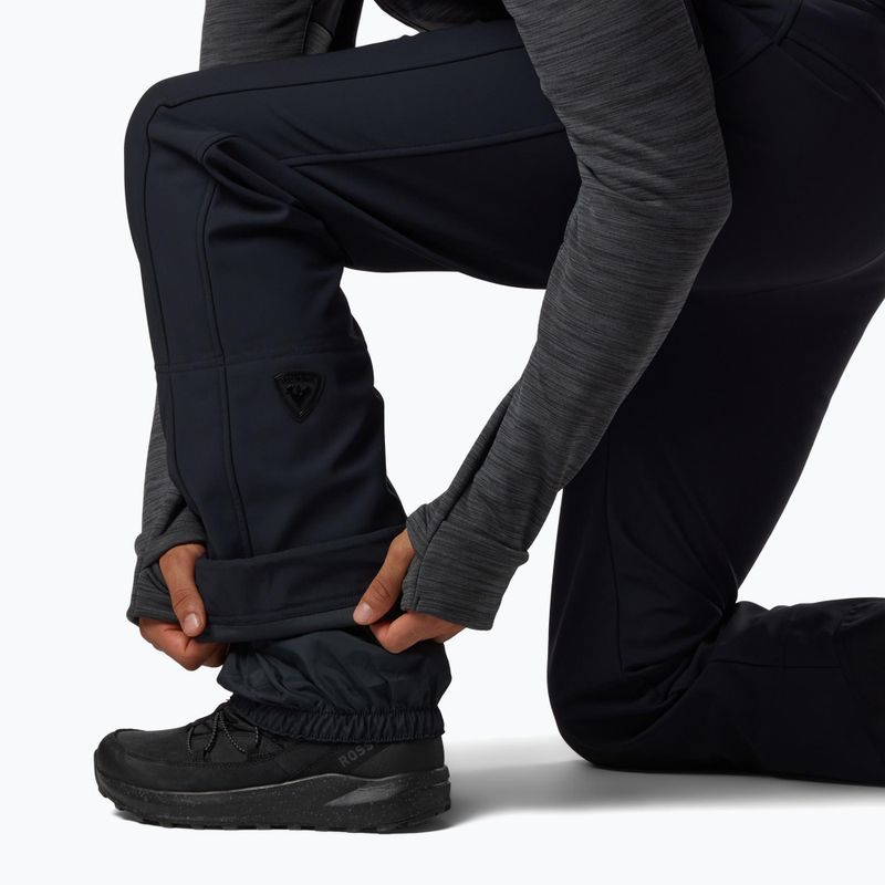 Pantaloni da sci da uomo Rossignol Resort Softshell black 7