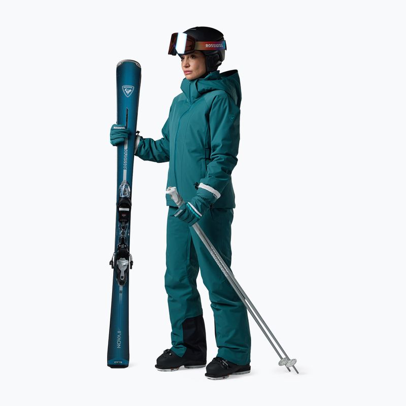 Giacca da sci da donna Rossignol 4WS Blackside Insulated transformative teal 2