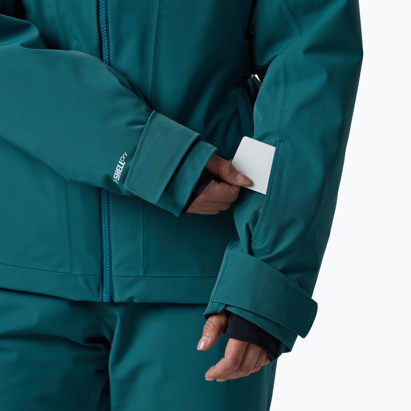 Giacca da sci da donna Rossignol 4WS Blackside Insulated transformative teal 10