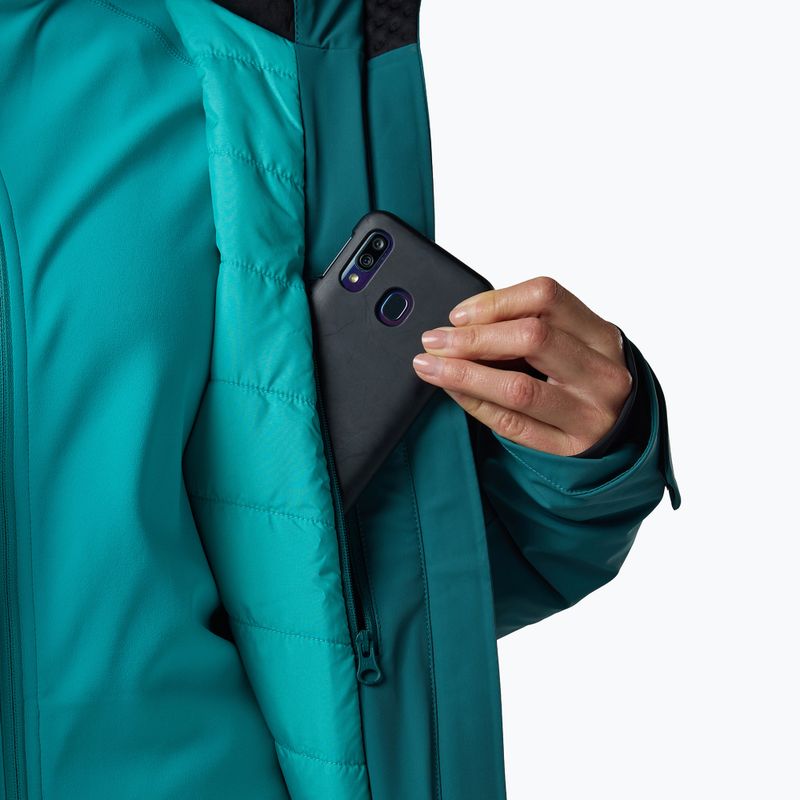 Giacca da sci da donna Rossignol 4WS Blackside Insulated transformative teal 14