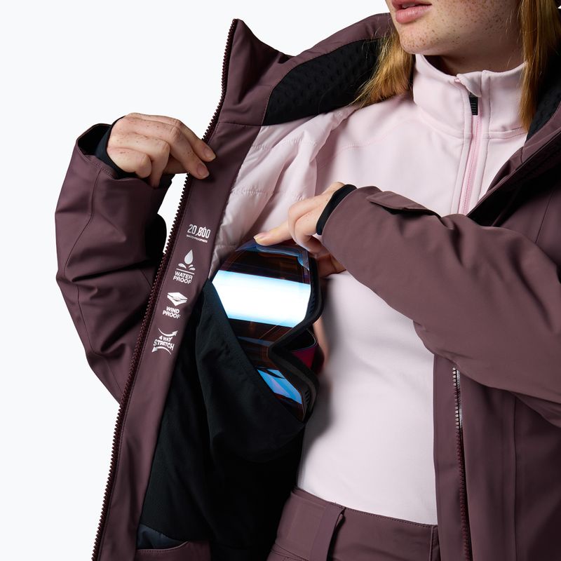 Giacca da sci da donna Rossignol 4WS Blackside Insulated huckleberry 9