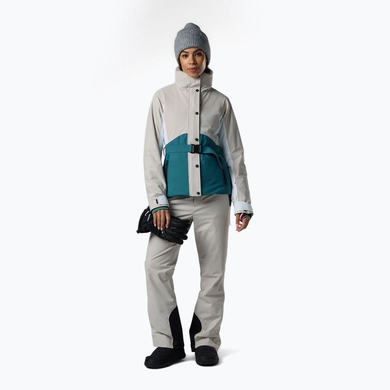 Giacca da sci da donna Rossignol Snowdazzle Belted silver cloud 2