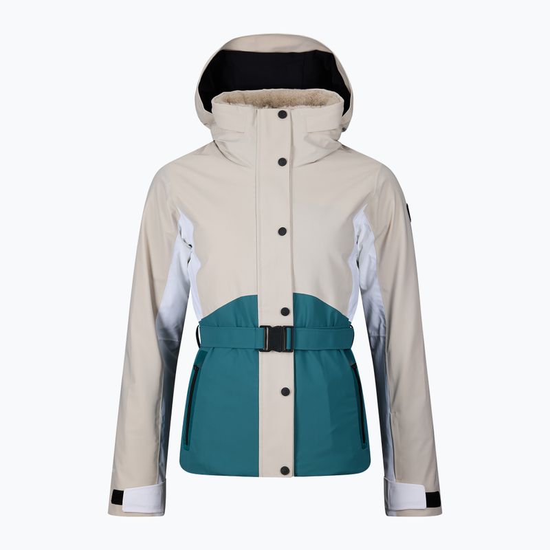 Giacca da sci da donna Rossignol Snowdazzle Belted silver cloud 15