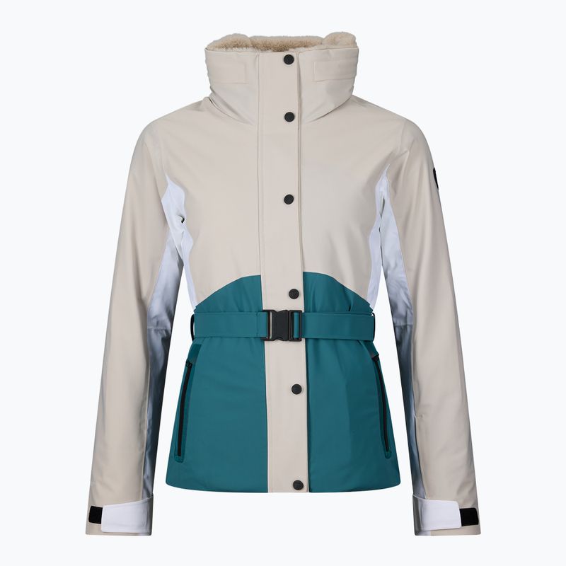 Giacca da sci da donna Rossignol Snowdazzle Belted silver cloud 16