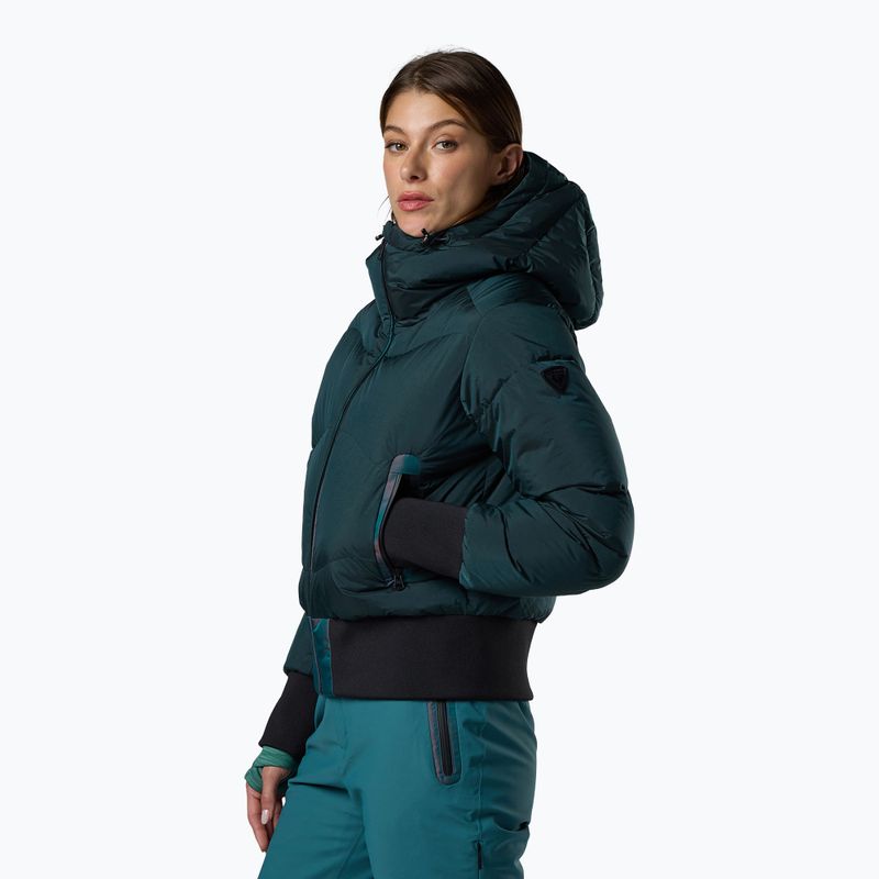 Giacca da sci da donna Rossignol Snowblaze Down Bomber transformative teal 4
