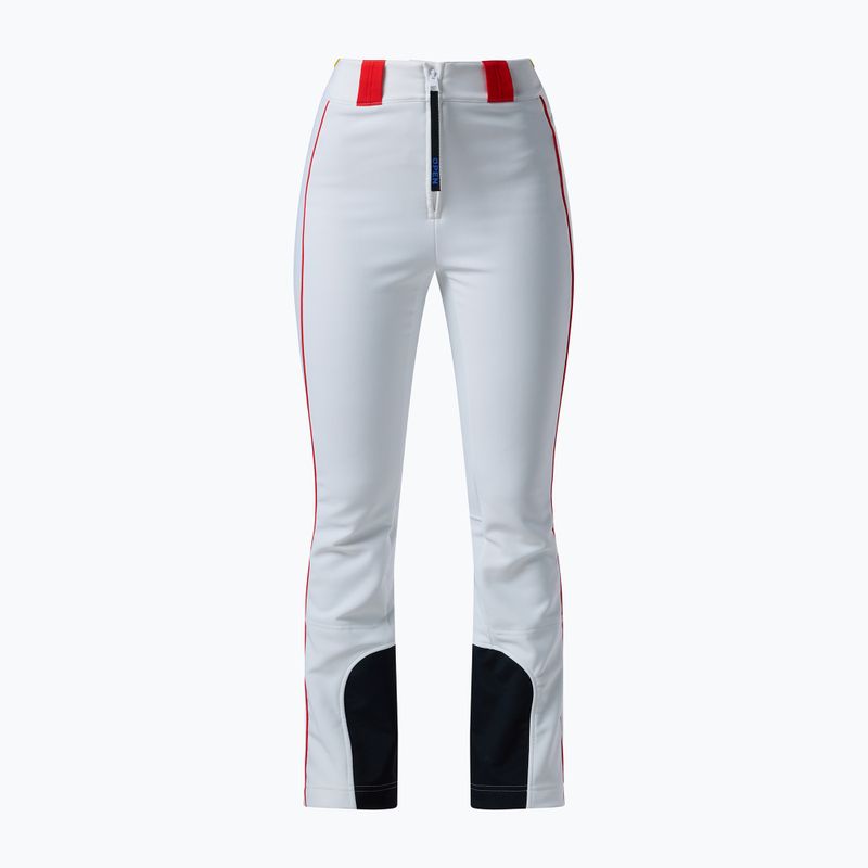 Pantaloni da sci da donna Rossignol JCC Softshell white 8
