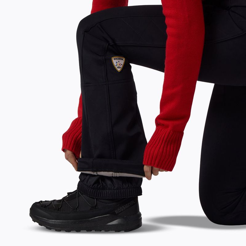 Pantaloni da sci da donna Rossignol JCC Softshell black 7