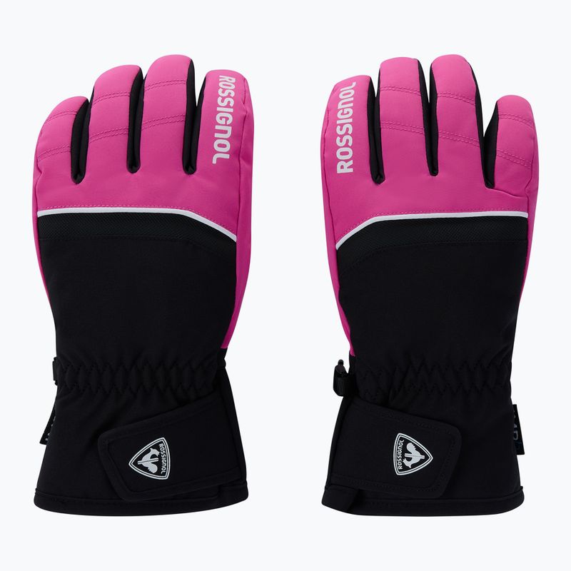 Guanti da sci per bambini Rossignol Tech Impr G electric fuchsia 2