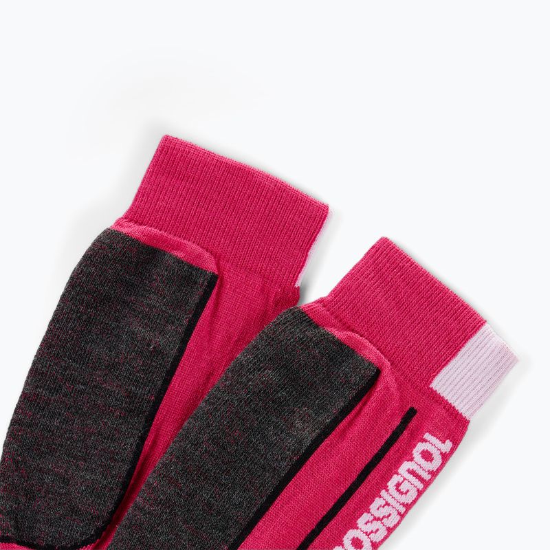 Calze da sci bambini Rossignol Essential electric fuchsia 2