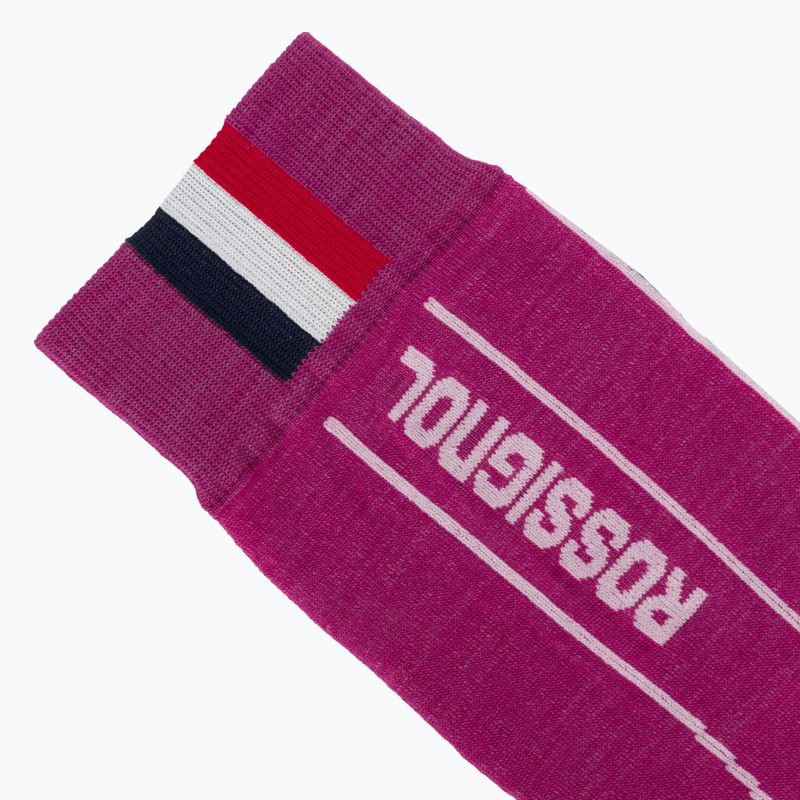 Calze da sci da donna Rossignol Intermediate Eelectric fuchsia 3