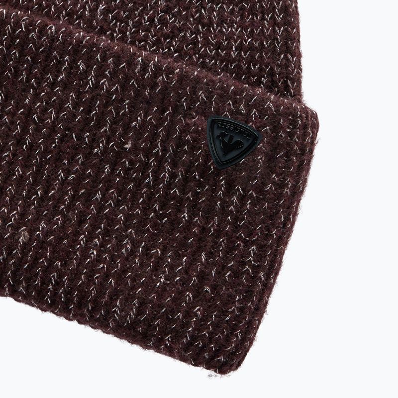 Berretto invernale da donna Rossignol Snowcrystal huckleberry 3