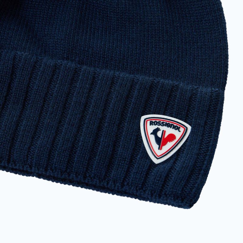 Cappello invernale Rossignol Snowdazzle Beanie dark navy 3