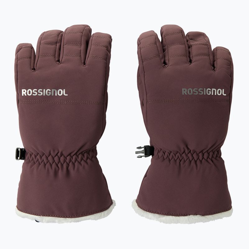 Guanti da sci da donna Rossignol Perfy G huckleberry 2