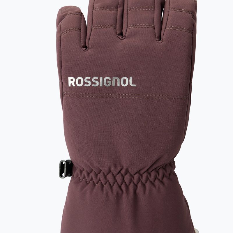 Guanti da sci da donna Rossignol Perfy G huckleberry 3