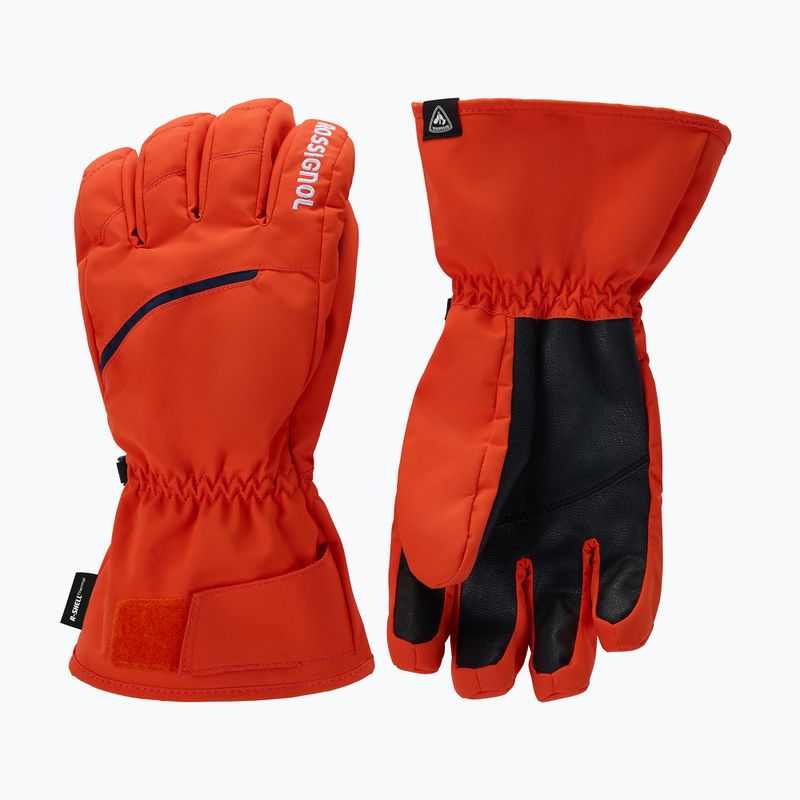 Guanti da sci da uomo Rossignol Perf R-Shell Thermal golden gate 2