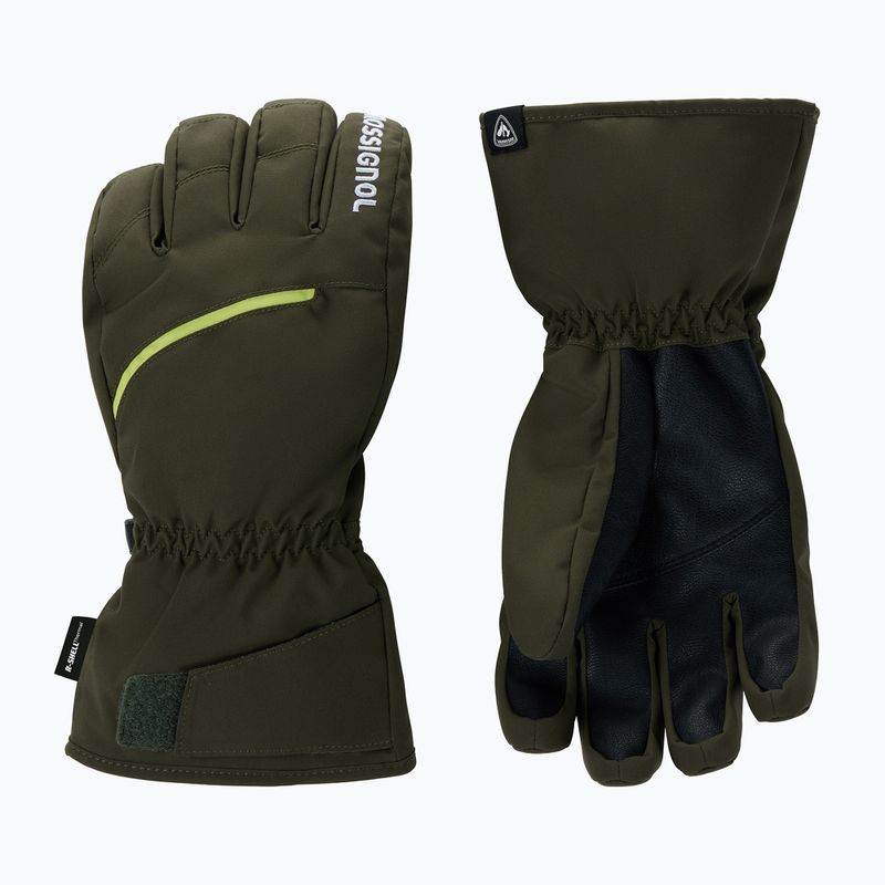Guanti da sci da uomo Rossignol Perf R-Shell Thermal olive shadow 2