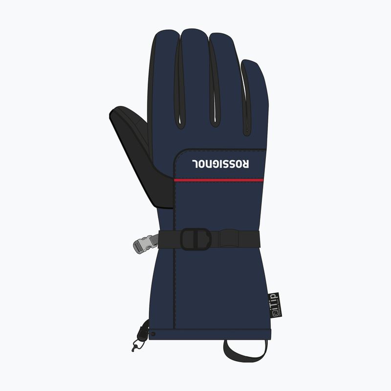 Guanti da sci da uomo Rossignol Action R-Shell Dry dark navy 3