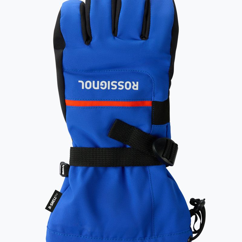 Guanti da sci da uomo Rossignol Action R-Shell Dry dazzle blue 3