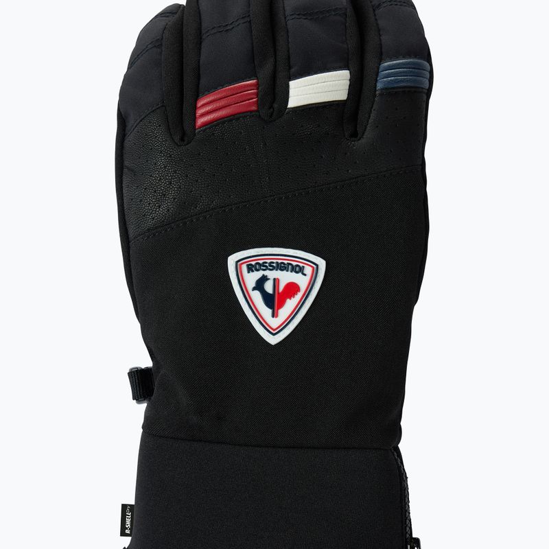 Guanti da sci da uomo Rossignol Strato R-Shell Dry black 3