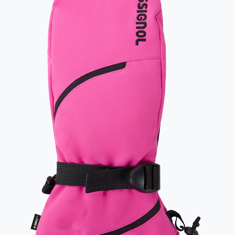 Guanti da sci da donna Rossignol Temptation Mittens R-Shell electric fuchsia 3
