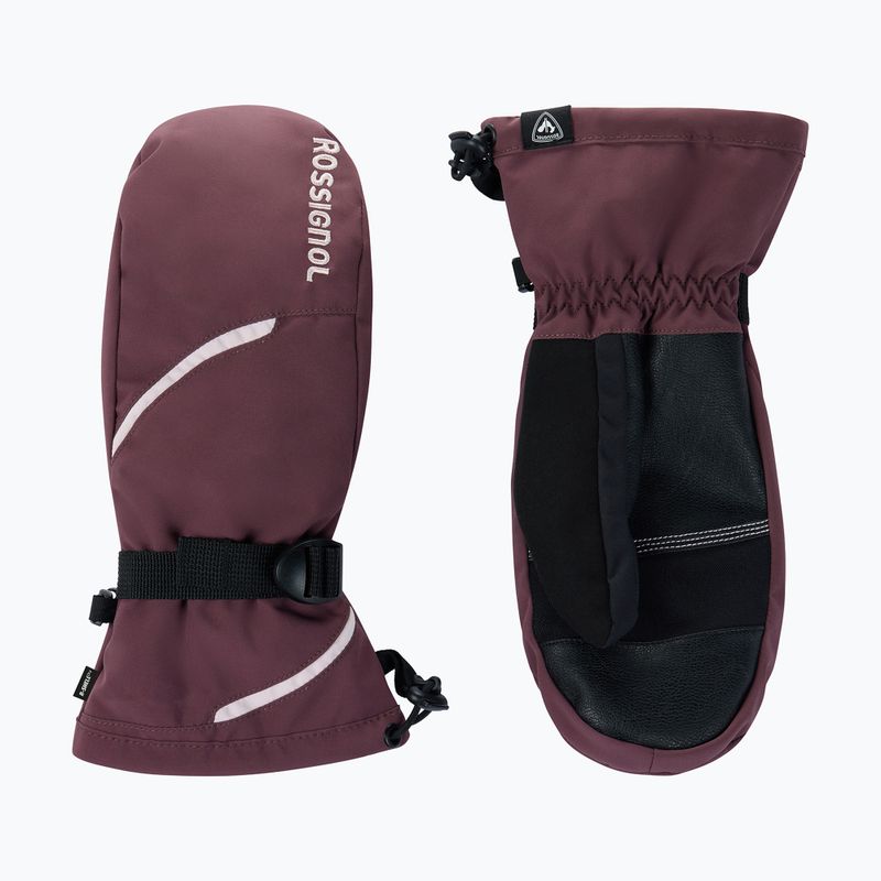Guanti da sci da donna Rossignol Temptation Mittens R-Shell huckleberry 2