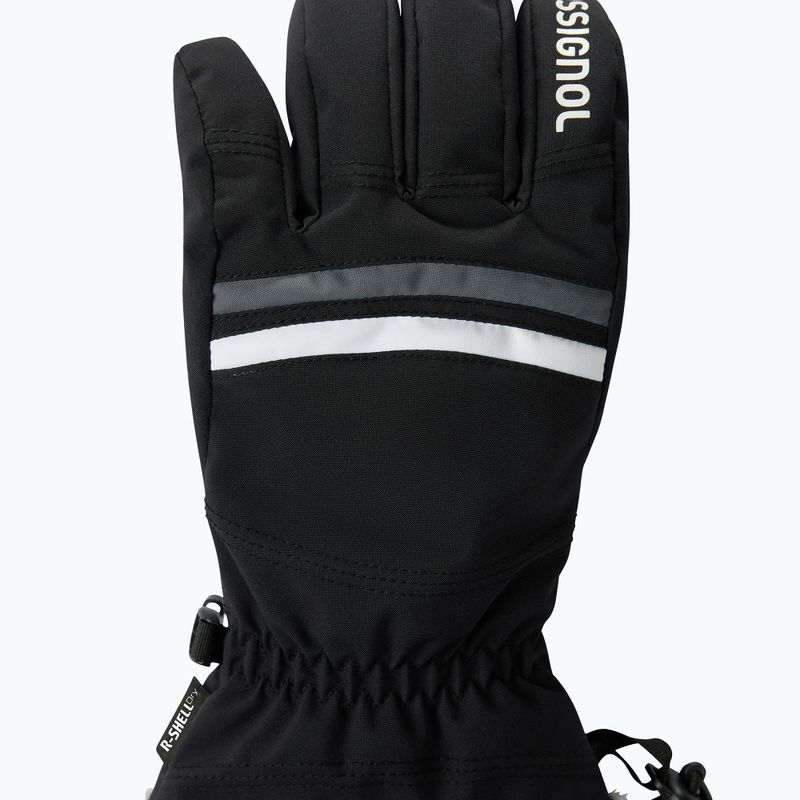 Guanti da sci da donna Rossignol Piste R-Shell Dry black 3
