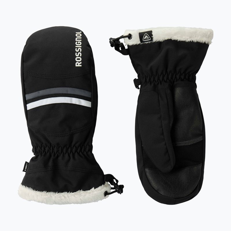 Guanti da sci da donna Rossignol Piste Mittens R-Shell Dry black 2