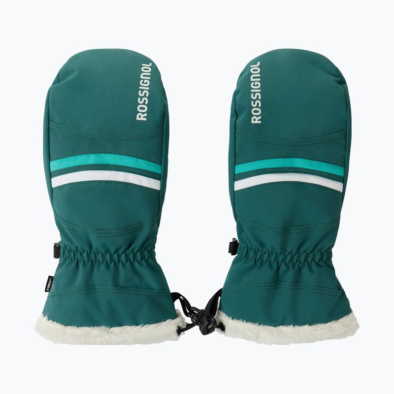 Guanti da sci da donna Rossignol Piste Mittens R-Shell Dry transformative teal