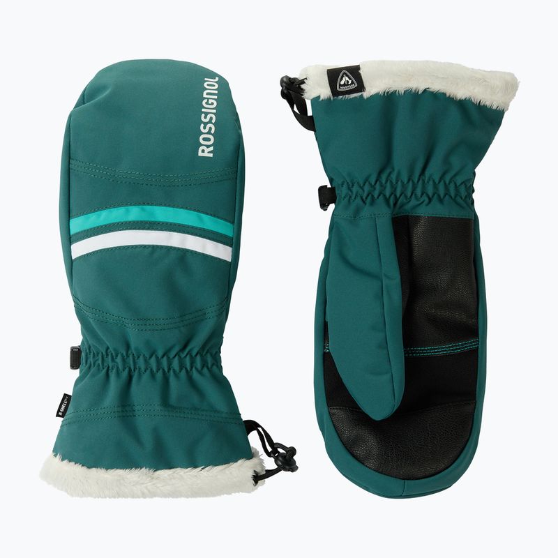 Guanti da sci da donna Rossignol Piste Mittens R-Shell Dry transformative teal 2