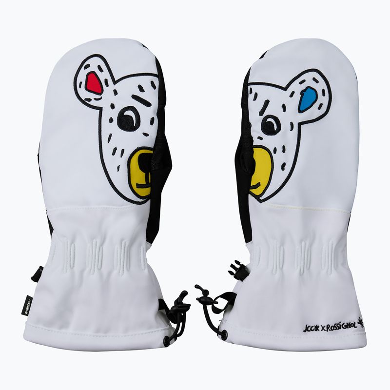 Guanti da sci da donna Rossignol JCC Mittens R-Shell white 2