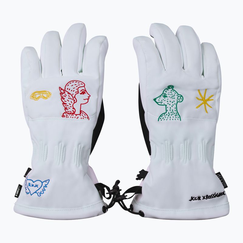 Guanti da sci da donna Rossignol JCC R-Shell Dry white 2