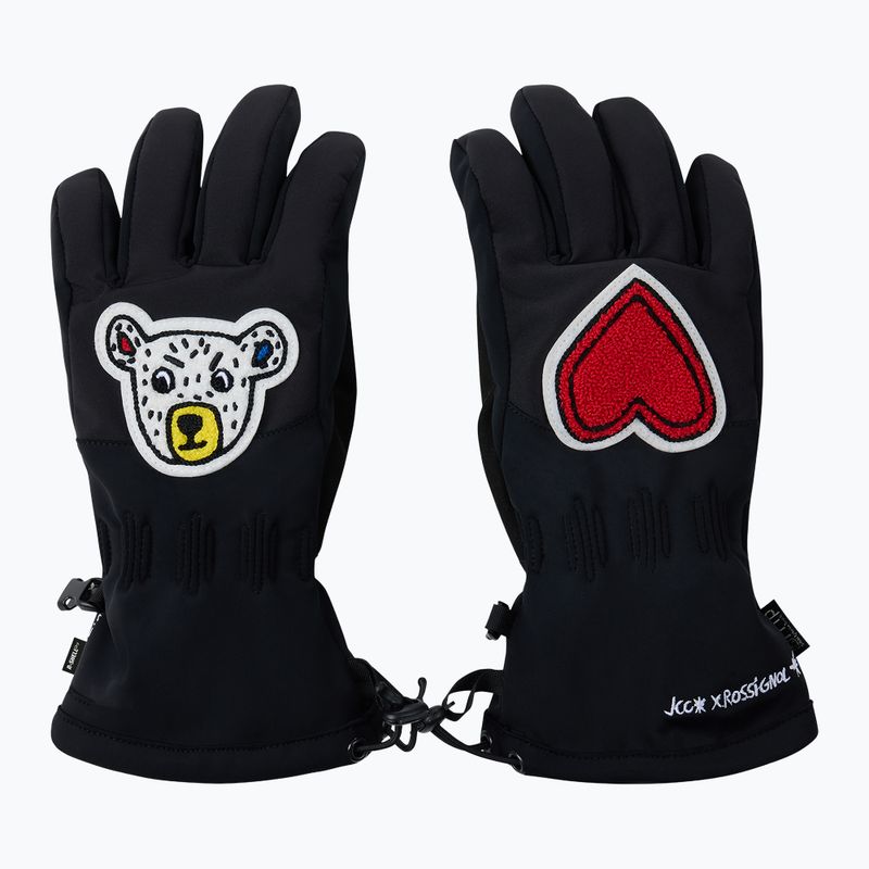 Guanti da sci da donna Rossignol JCC R-Shell Dry black 2