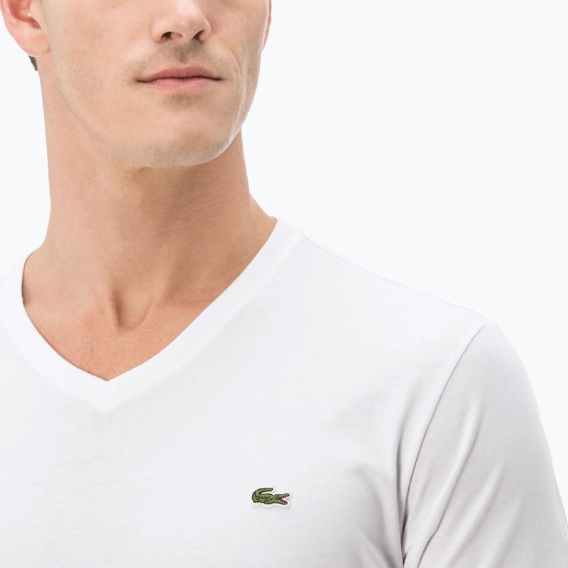 Maglietta Lacoste uomo TH2036 bianco 3