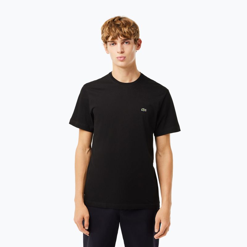 Maglietta Lacoste da uomo TH2038 nero