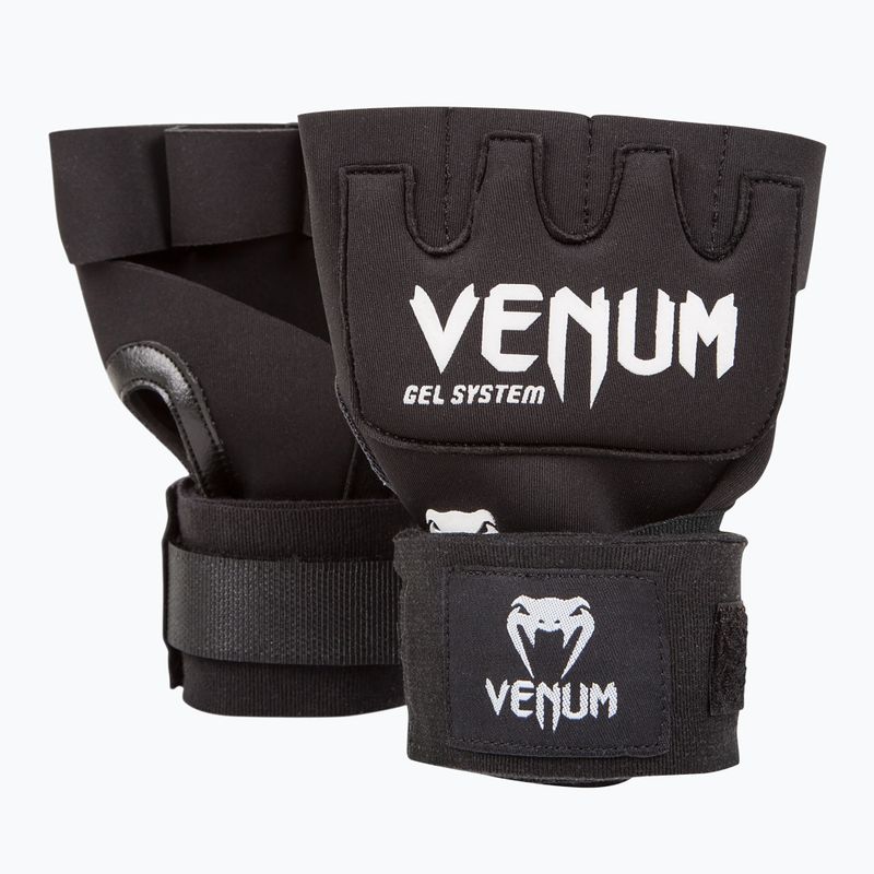 Guanti interni Venum Gel Kontact Quick Wraps nero/bianco