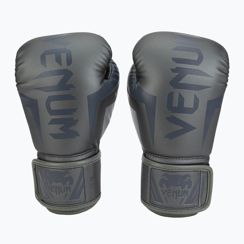 Guanti da boxe Venum Elite grigio/grigio