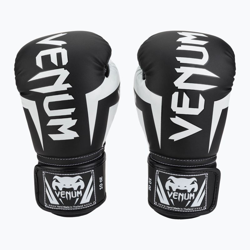 Guantoni da boxe Venum Elite bianco/nero