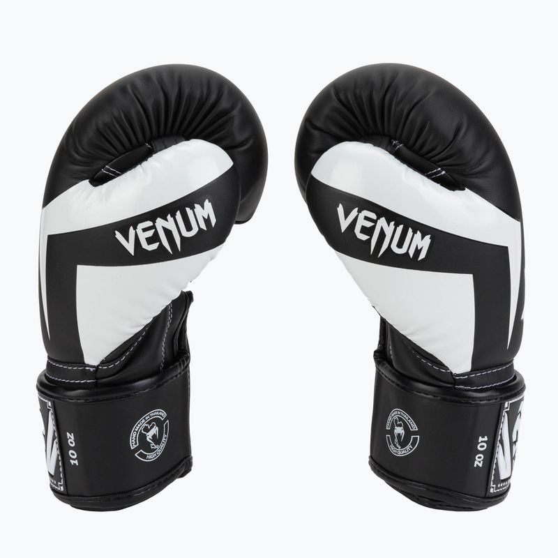 Guantoni da boxe Venum Elite bianco/nero 4