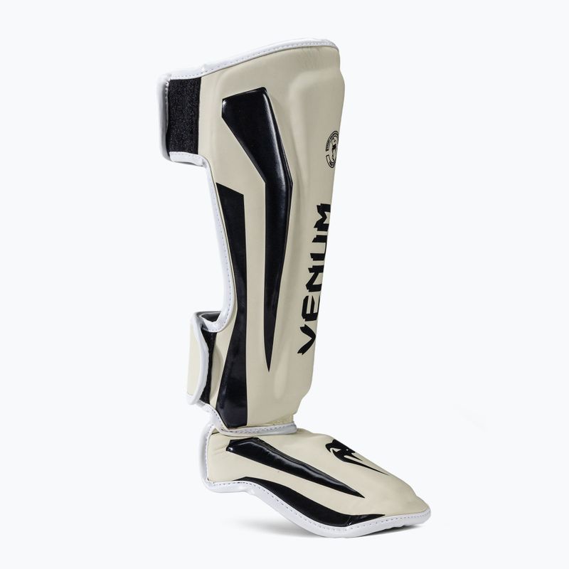 Protezioni per tibia Venum Elite Standup bianco/nero 2