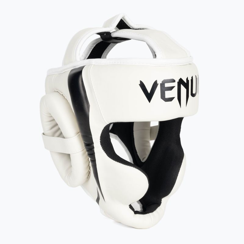 Casco da boxe Venum Elite bianco/nero