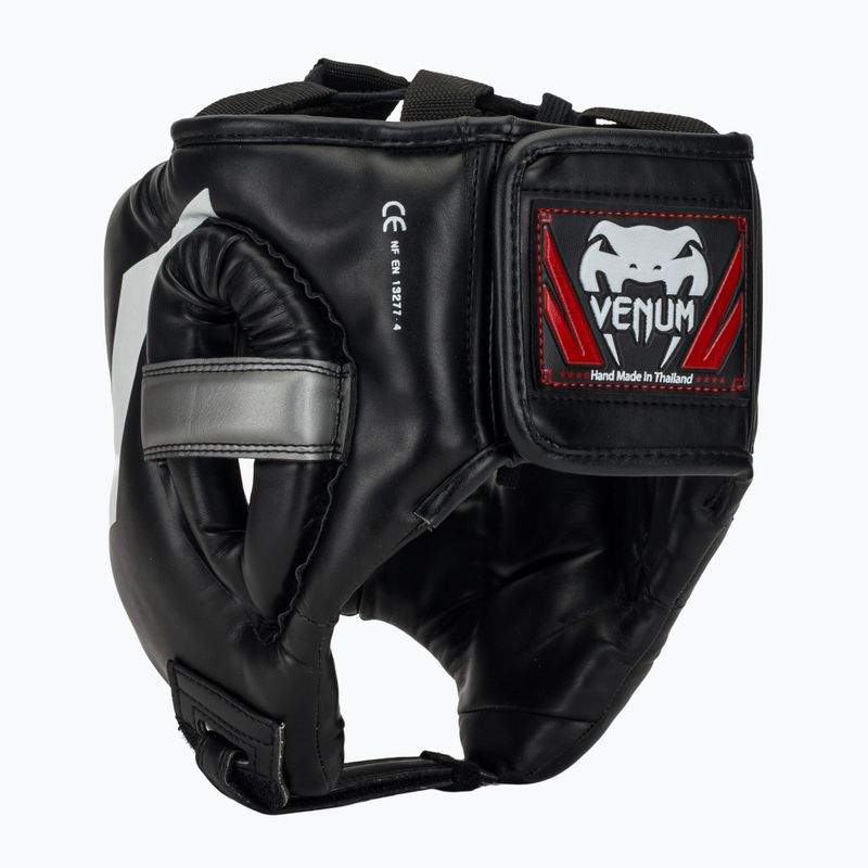 Casco da boxe Venum Elite Iron nero/rosso 3