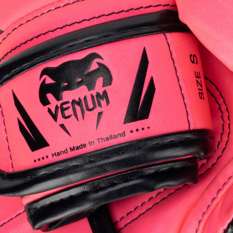 Guanti da boxe per bambini Venum Elite Boxing rosa fluo 4