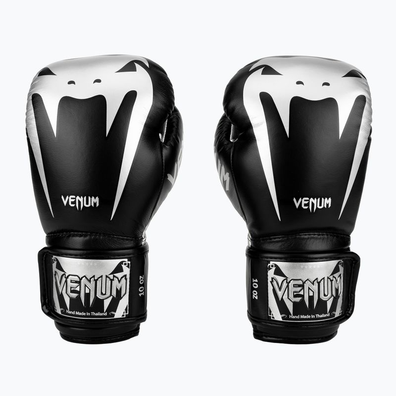 Guantoni da boxe Venum Giant 3.0 nero e argento 2055-128 2