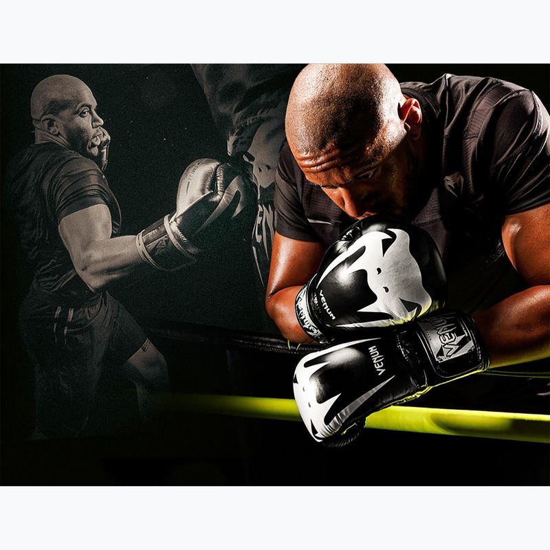 Guantoni da boxe Venum Giant 3.0 nero e argento 2055-128 9