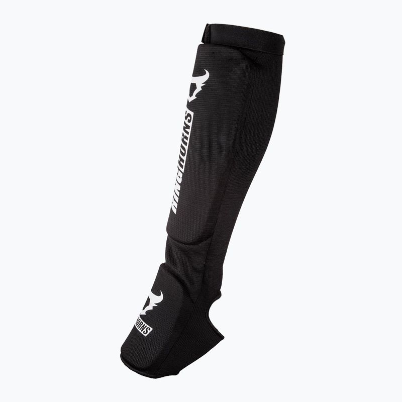 Ringhorns Kontact Shin Guards protezione tibia e piede nero 2