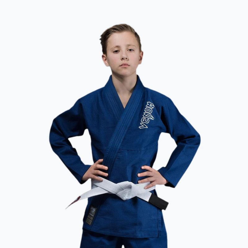 Kimono per jiu-jitsu brasiliano per bambini Venum Contender blue 6